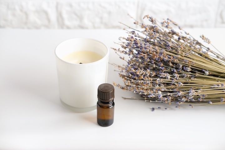 Huiles essentielles bougies