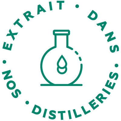 Pictogram Produced in our distilleries